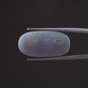 Opale naturelle blanche de qualité supérieure certifiée IGI, pierre précieuse en vrac, 10,64 carats, taille ovale 23x12 mm, taillée à la main, polie, authentique et lumineuse - Product Image 3