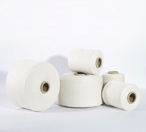 Fil mélangé polyester/coton teint écologiquement, Ne 6/1, technique OE, pour tricoter des gants - Product Image 1