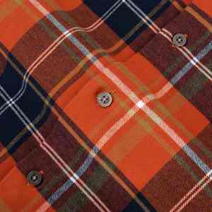 Camisa informal de franela de algodón transpirable de primera calidad, estilo vintage, con estampado a cuadros, para actividades al aire libre, ropa de calle - Product Image 6