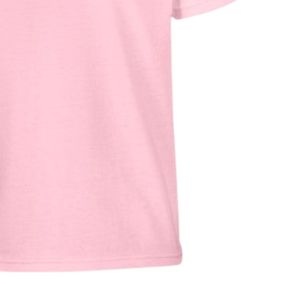Camiseta Rosa de Manga Corta con Cuello Redondo para Adolescentes, con Diseño Gráfico Pequeño en Vinilo, para la Escuela, Uso Diario, Ropa Cómoda para la Calle - Product Image 6