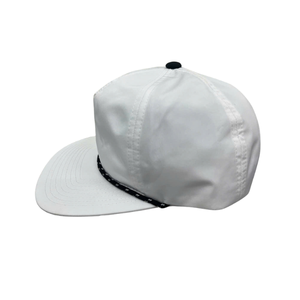 OEM Custom Flat Brim Rope Cap with 3D Embroidery Patch Design - Product Image 3