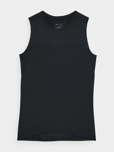 Débardeur de sport côtelé sans manches personnalisé OEM pour hommes, en polyester et élasthanne, idéal pour la course, la gym et le fitness - Product Image 6
