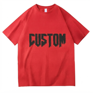 Camiseta Corta Holgada para Hombre, 230 g/m², 100% Algodón de Alta Calidad, Estilo Vintage Liso Teñido, Oversize, Estilo Urbano, Antiarrugas - Product Image 4
