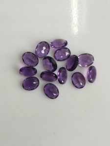 Natural <b>African</b> Amethyst 9x7MM Oval Cut Purple Best Quality Loose Gemstone Certified for Jewelry Making - Product Image 2