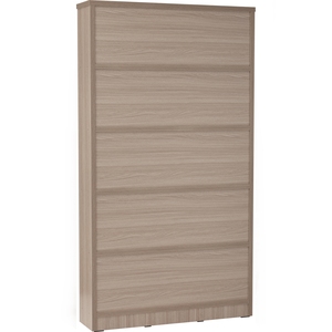 Modern 5 Tier Tall <b>Bookcase</b> Wooden Grain Storage Cabinet <b>Open</b> Shelf Organizer for Living Room Bedroom Home Office - Product Image 4