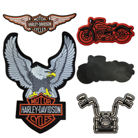 Patch brodé de grande taille pour club de motards, patch personnalisé MC Biker pour le dos, vente en gros