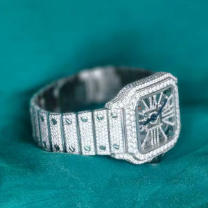 Montre à quartz personnalisée de style antique avec logo, étanche, lumineuse, calendrier, en acier inoxydable et verre, pour homme - Product Image 1