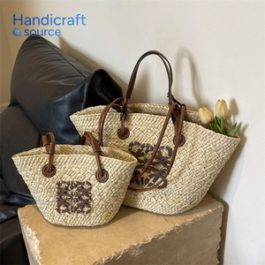 Sacs de paille écologiques, sacs de paille artisanaux traditionnels Top 1 prix pour la vente en gros de sacs de paille directement du fabricant. - Product Image 2