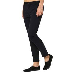 กางเกงชิโน่สีดำผู้ชายทรงสลิมฟิตผ้าฝ้ายยืดคุณภาพพรีเมียม กางเกงทำงานผู้ชายสไตล์สมาร์ทแคชชวล - Product Image 3