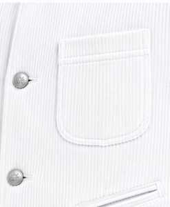 Men's Corduroy <b>Vest</b> Mandarin Collar Button Closure Full <b>Sleeve</b> - Product Image 4