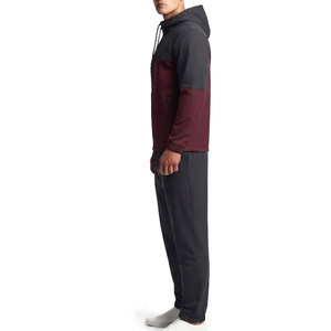 Stylish Men Windbreaker Suit Full Zip Athletic <b>Jacket</b> And Pants For Running <b>Workout</b> Casual Wear And Weekend Adventures - Product Image 3