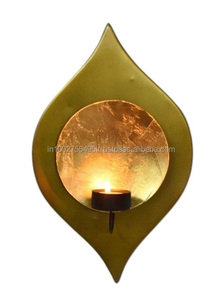 Elegant Handmade 5 <b>Tea</b> Light Metal Wall Mounted Candle Holder Lanterns Jars IHA Brand for Home Hotel Christmas <b>Lighting</b> Decor - Product Image 6