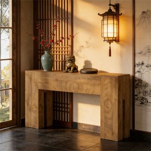 Tavolo Consolle Rettangolare per Divano, Tavolo da Ingresso Funzionale ed Elegante - Product Image 1