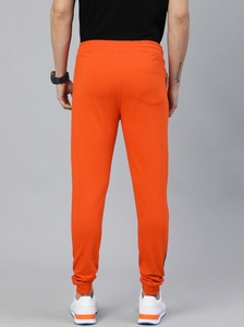Pantalones Deportivos Casuales para Hombre, Color Naranja, Estampados, con Cintura Elástica y Cordón Ajustable, con Logotipo '98' en la Pierna Izquierda, para Otoño - Product Image 2