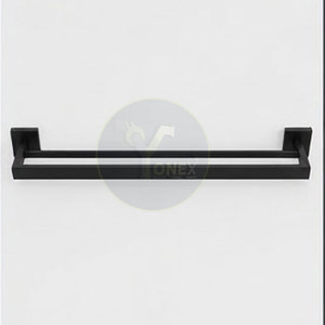 Accesorios de Baño, Toallero Negro Mate, Toallero Resistente para Baño - Product Image 4