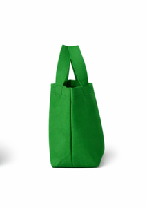 OEM Eco Friendly Custom Logo Printed Green Canvas Shopping <b>Bag</b> <b>Medium</b> Size Top Handle Daily Use Reusable Tote <b>Bag</b> - Product Image 4