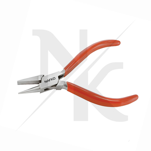 Professional 130mm Stainless Steel Flat & Round Forming Pliers for Jewelry Craft Metal Shaping High-quality Jewelry Tools - Product Image 3