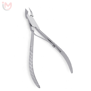 Coupe-ongles professionnel de haute qualité en acier inoxydable, pince à cuticules pour les orteils et la manucure, OEM - Product Image 6