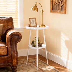 Linea METAL <b>SIDE</b> <b>TABLE</b> WITH WOOD TOP METAL PLANT STAND <b>TABLE</b> FLOWER STAND WITH <b>TABLE</b> TOP <b>SMALL</b> <b>SIDE</b> <b>TABLE</b> METAL - Product Image 2