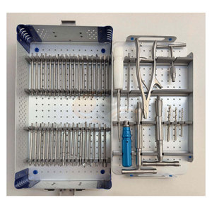Juego de Destornilladores y Extractores Quirúrgicos Ortopédicos de Acero Inoxidable, Kit Profesional para la Extracción de Tornillos Rotos, Trauma Ortopédico - Product Image 1