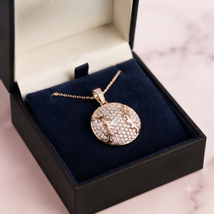 Collares de Moda Estilo Hip Hop, Oro Sólido de 10K en Dos Tonos, Colgante Personalizado con Forma de Béisbol con Moissanita, Estilo Estético Unisex, Regalo - Product Image 4