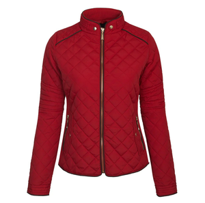 High Quality Spring Warm Eco-Friendly High Street <b>Men</b> Quilted <b>Jacket</b> Breathable Solid Color Long Sleeve with Custom Logo - Product Image 3