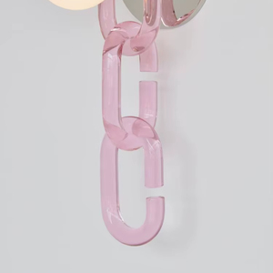 RESIN CHAIN <b>Large</b> Size Colorful Resin Chain Links for Wall Hanging Decoration DIY Room Divider and Curtain Accessories - Product Image 1