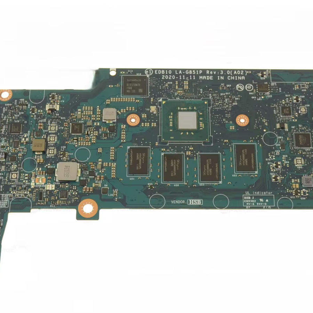 Laptop Motherboard for Dell 3100 Chromebook Motherboard Celeron N4020 2VPK7