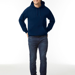 Sweat-shirt à capuche bleu marine pour homme, coupe ample, style décontracté, en coton, pour l'automne, BLACK RACING GEAR, sweats à capuche et sweat-shirts pour homme - Product Image 2