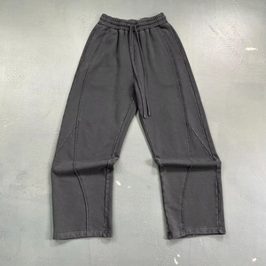 Men's Casual Fashion <b>Trousers</b> Wash Straight Heavyweight Baggy Pants High Quality for Everyday Use. - Product Image 6