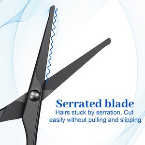 Tijeras Profesionales para Pelos de Nariz de 4.7 Pulgadas, Tijeras de Acero Inoxidable con Puntas Redondeadas y Curvas de Seguridad - Product Image 2