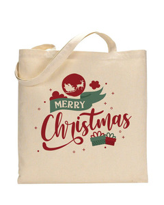 Bolsa de Mano de Lona de Algodón Natural con Estampado Personalizado |   Bolsa de Compras Reutilizable Ecológica, Bolsa de Mano Promocional para Mercancía de Marca - Product Image 3