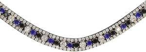 Diadema de Cuero Personalizable de Alta Calidad para Caballo con Diseño de Cristales Brillantes, Duradera, para Exhibiciones Ecuestres - Product Image 4