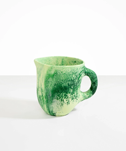 High Quality Eco-Friendly Modern Pattern Christmas Tankard Mugs Multicolor Swirl Resin Handcrafted Jug 1L Capacity Home Hotel - Product Image 6