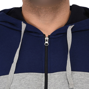 2026 Comfortable Premium Quality <b>Men</b>’s Active Tracksuits Contrast Striped Design Zip-Up Hoodie & Comfortable Trousers - Product Image 5