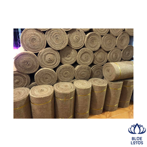 Tapis de porte en fibre de coco durable, respectueux des animaux, naturel, anti-poussière, pour l'extérieur et la protection en camping - Product Image 1