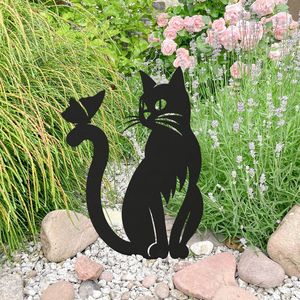 Adornos de jardín de hierro tematizados de Halloween para crear una atmósfera espeluznante realista con calidad de metal resistente - Product Image 3