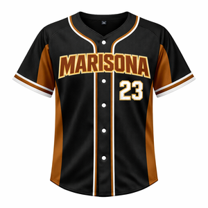 Maillot de baseball personnalisé OEM, marque privée, respirant, séchage rapide, uniforme d'équipe pour clubs, écoles, ligues, magasins, design personnalisé - Product Image 3