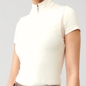 Chemise de compétition équestre de haute qualité, extensible dans 4 directions, en tissu technique doux au toucher, idéale pour la compétition et les spectacles. - Product Image 3