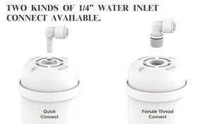 Cartouche filtrante de préfiltration en ligne de 11 pouces en PP pour sédiments, avec raccord rapide de 1/4 pouce, pièces de filtre à eau pour usage domestique - Product Image 3