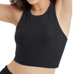 Conjunto de Top Corto y Pantalones Cortos para Mujer, Ropa Deportiva para Yoga, Gimnasio, Dos Piezas, Ropa Deportiva Activa, Fabricante OEM ODM Personalizado al por Mayor - Product Image 2