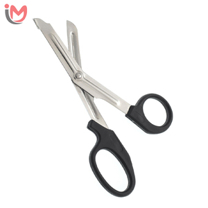 Ciseaux à pansements, ciseaux de traumatologie, ciseaux médicaux manuels, lot de 2, 7,5 pouces, manche en plastique, pour infirmières, chirurgiens, urgences, OEM, vente en gros - Product Image 5