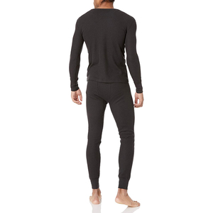 Combinaison thermique respirante à col rond en 2 pièces pour homme, en spandex, manches longues, pour l'hiver, fabriquée par RABUSH SPORTS, promotionnelle - Product Image 5