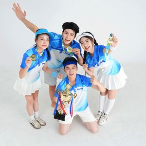 Breathable Customizable Printed Polyester Sports Jerseys Collar Unisex Outdoor Teamwear Team Training Uniform Point - Product Image 5