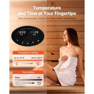 Generatore di Vapore Commerciale da 4 kW con Scarico Automatico per Sauna Domestica Interna, Bagno Spa, Protezione da Surriscaldamento e Surriscaldamento a Secco, con Controllo, Potenza 9 kW - Product Image 4
