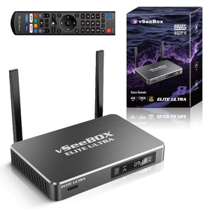 กล่องทีวี Android Good Buy VseeBox Elitess รุ่นใหม่ RAM 4GB ความจุ 128GB รองรับความละเอียด 8K แหล่งพลังงานแบบไฮบริด รับประกัน 3 ปี ปุ่มกด RGB หลายปุ่ม วัสดุพลาสติก - Product Image 5