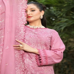 Venta al por mayor Original de marca Heavy Designer Maxi 3 piezas Karandi trajes de estilo largo indio y paquistaní Ropa para Niñas - Product Image 3