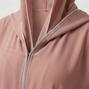 Abaya Premium Ouverte sur le Devant, Jilbab Élégant pour Femme, Ample et Décontracté, Tissu Personnalisé en Mousseline, Khimar Modeste, Robe Islamique - Product Image 4