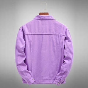 Chaqueta de Mezclilla con Capucha Ecológica de Último Estilo para Hombre, Mangas Largas, Servicio OEM para Grandes Cantidades - Product Image 2