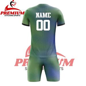 Tela Transpirable OEM de Primera Calidad para Hombre, Camiseta de Fútbol de Calidad Superior, Manga Personalizada con Logotipo, Color Sólido, 100% Poliéster - Product Image 6